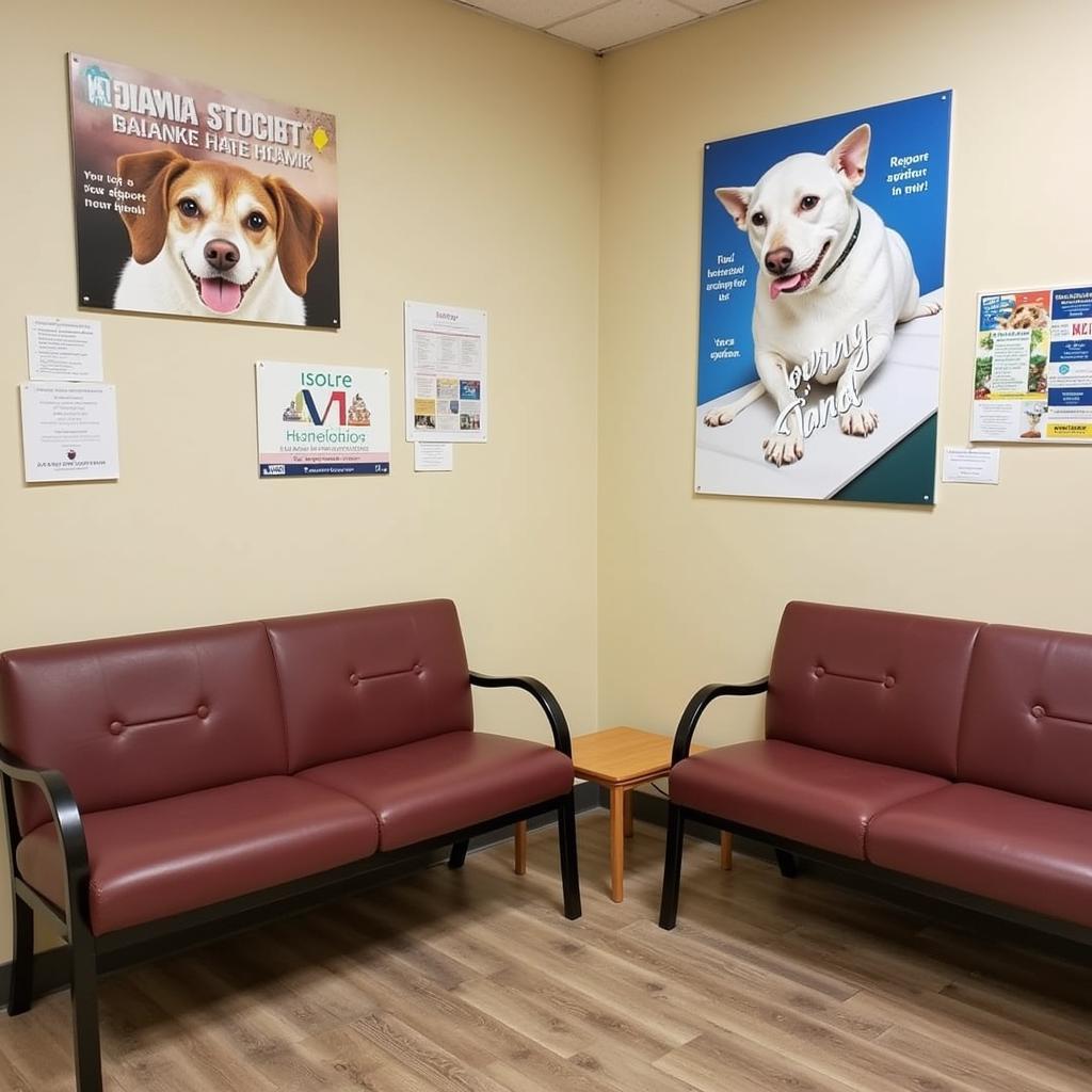 Comfortable Waiting Room at the Humane Society Bowling Green KY Clinic