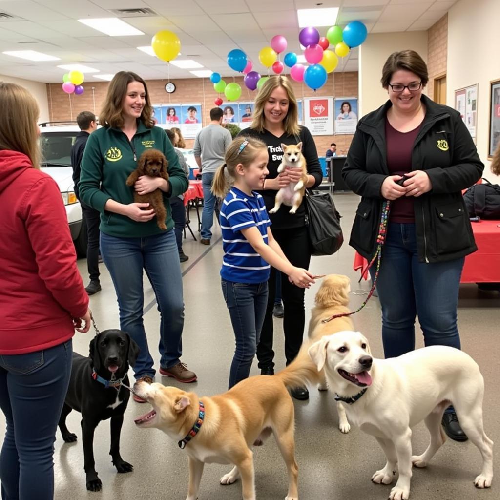 A successful adoption event at Humane Society Front Royal leads to many animals finding loving homes.