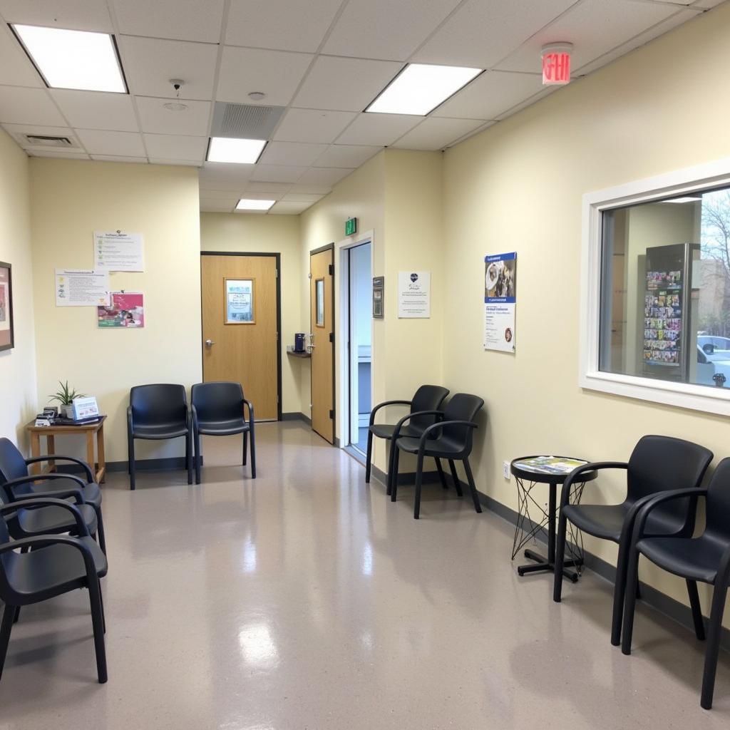 Humane Society Longmont Clinic Waiting Area