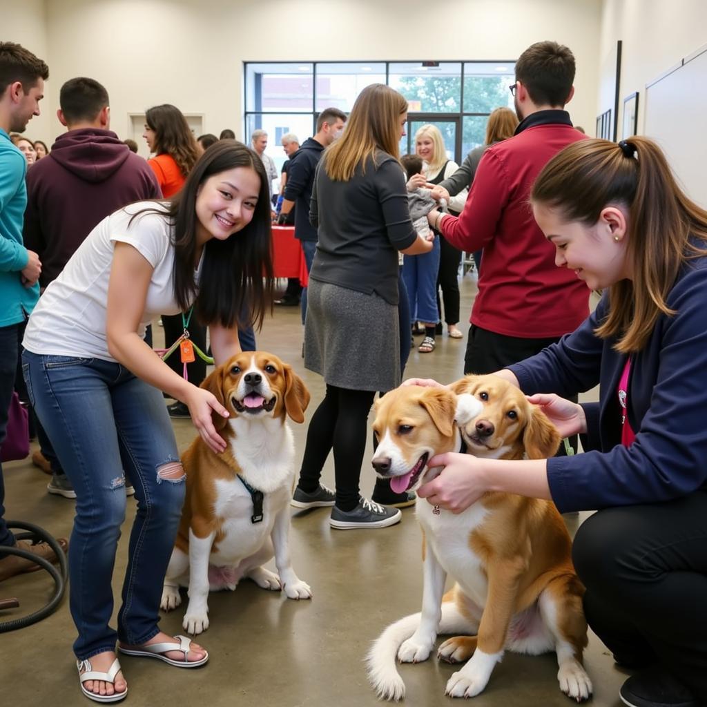 Humane Society Silicon Valley Adoption Event