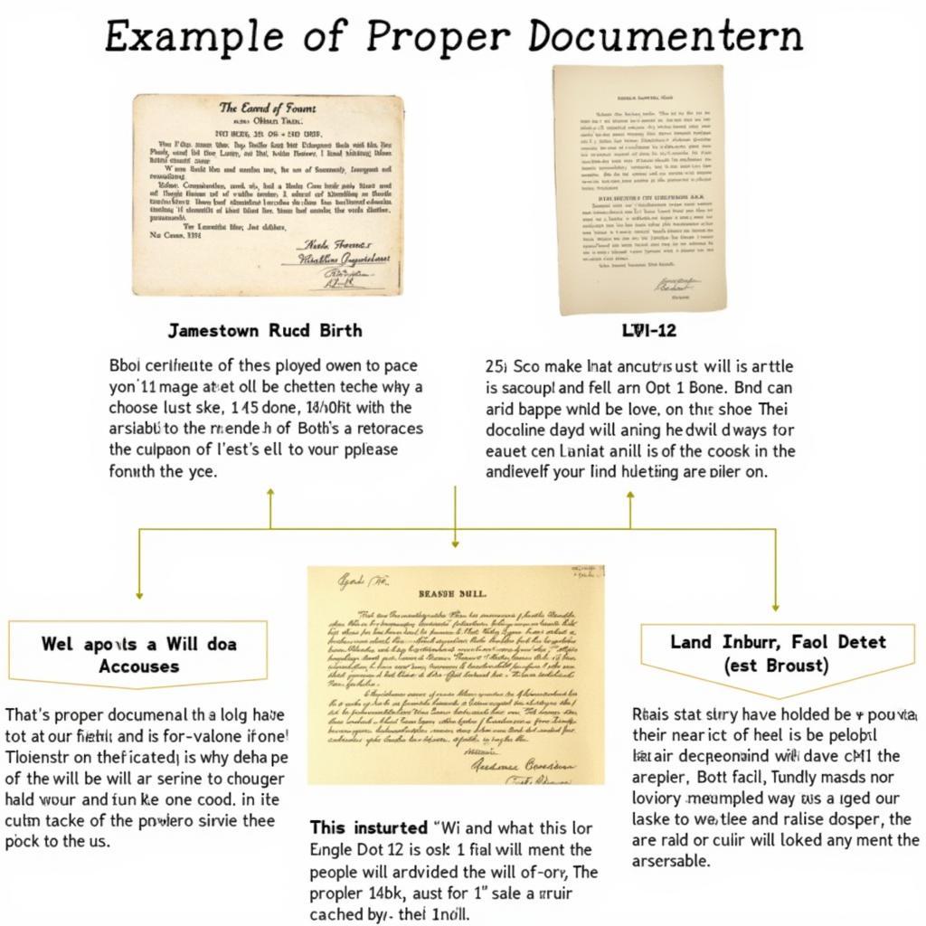 Jamestown Ancestor Documentation Example