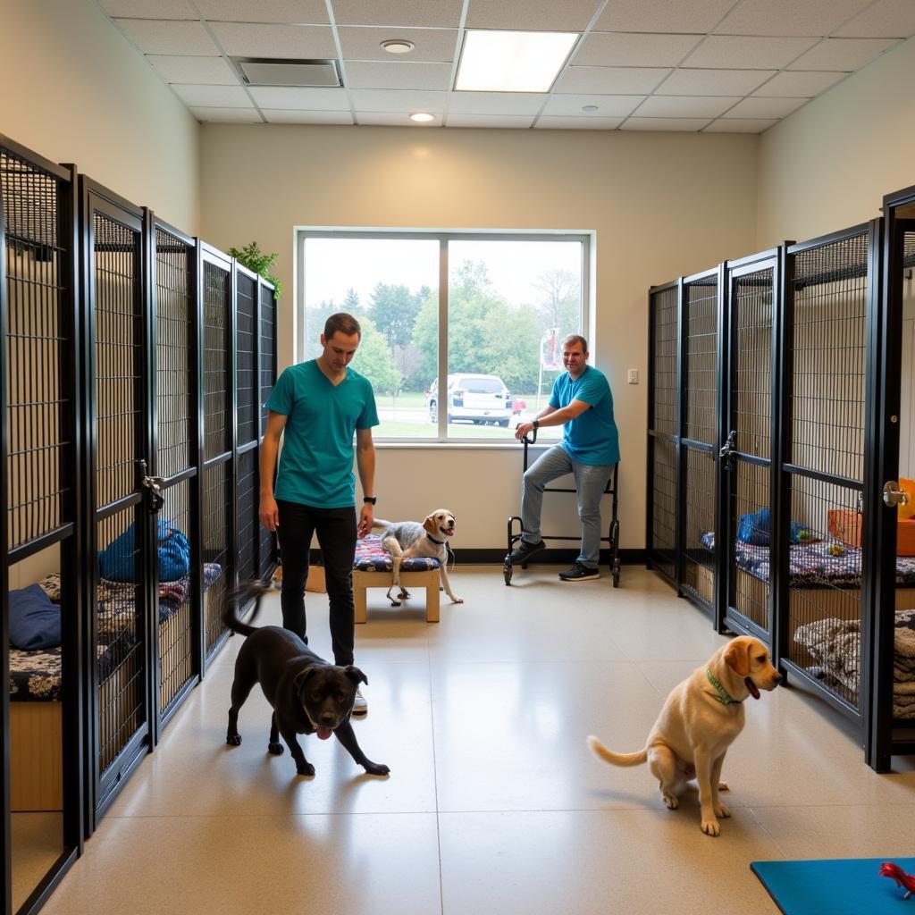 Jay County Humane Society Animal Shelter Interior - Adoption Area