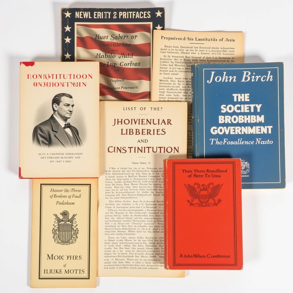 John Birch Society publications focusing on the Constitution and freedom