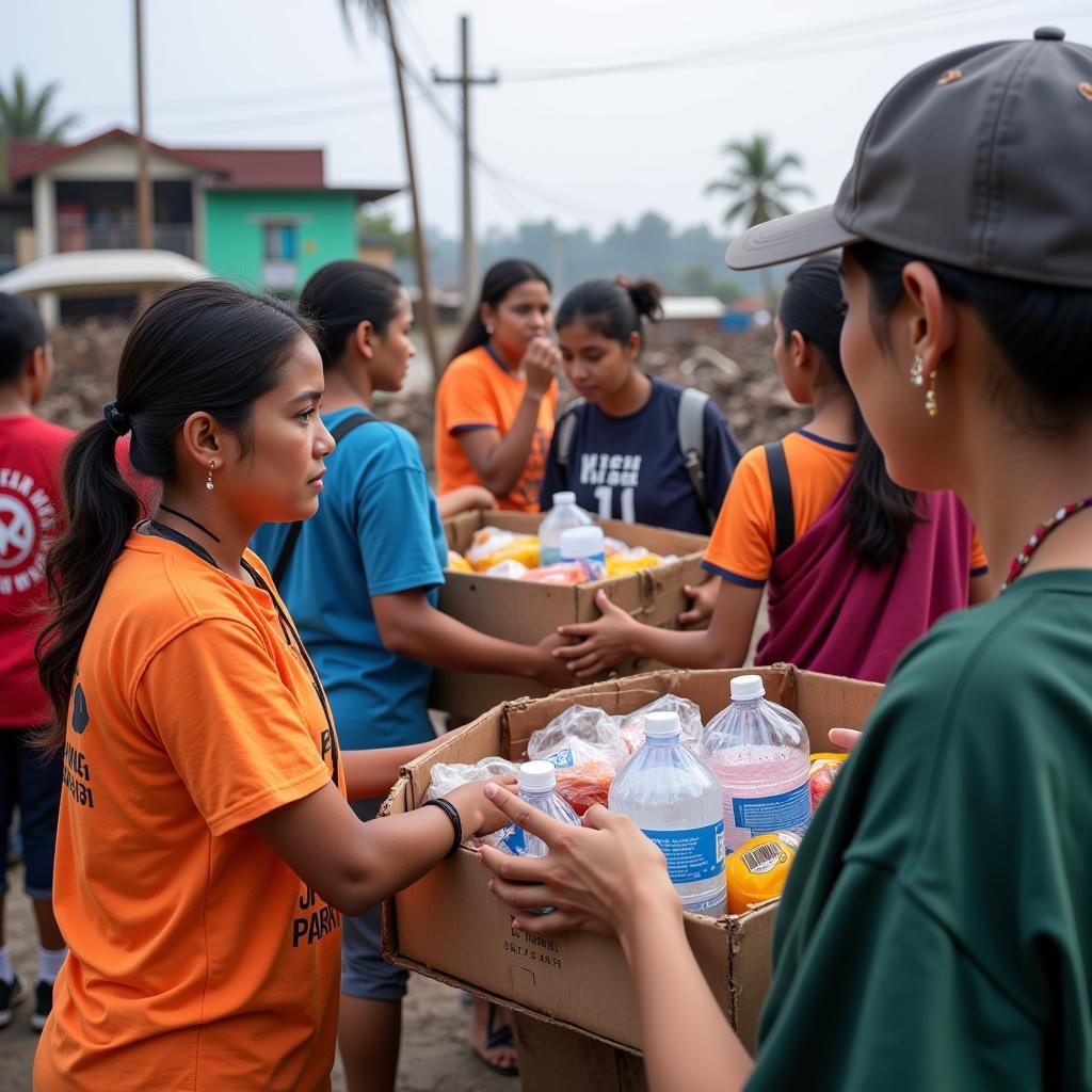 Karmapa Service Society Disaster Relief Efforts