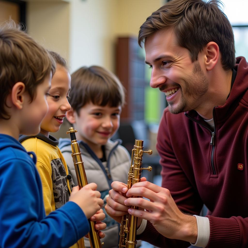 Missouri Symphony Society's community outreach program in action