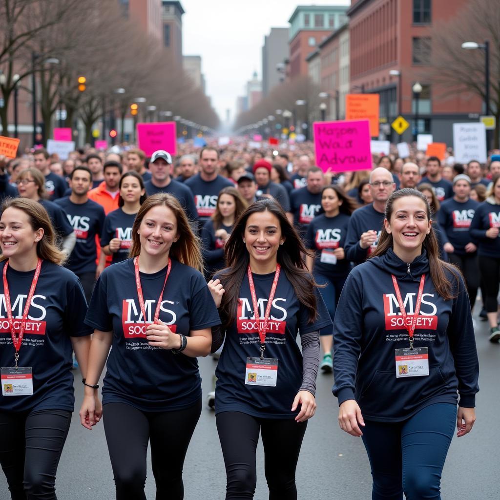 MS Society Philadelphia Fundraising Walk