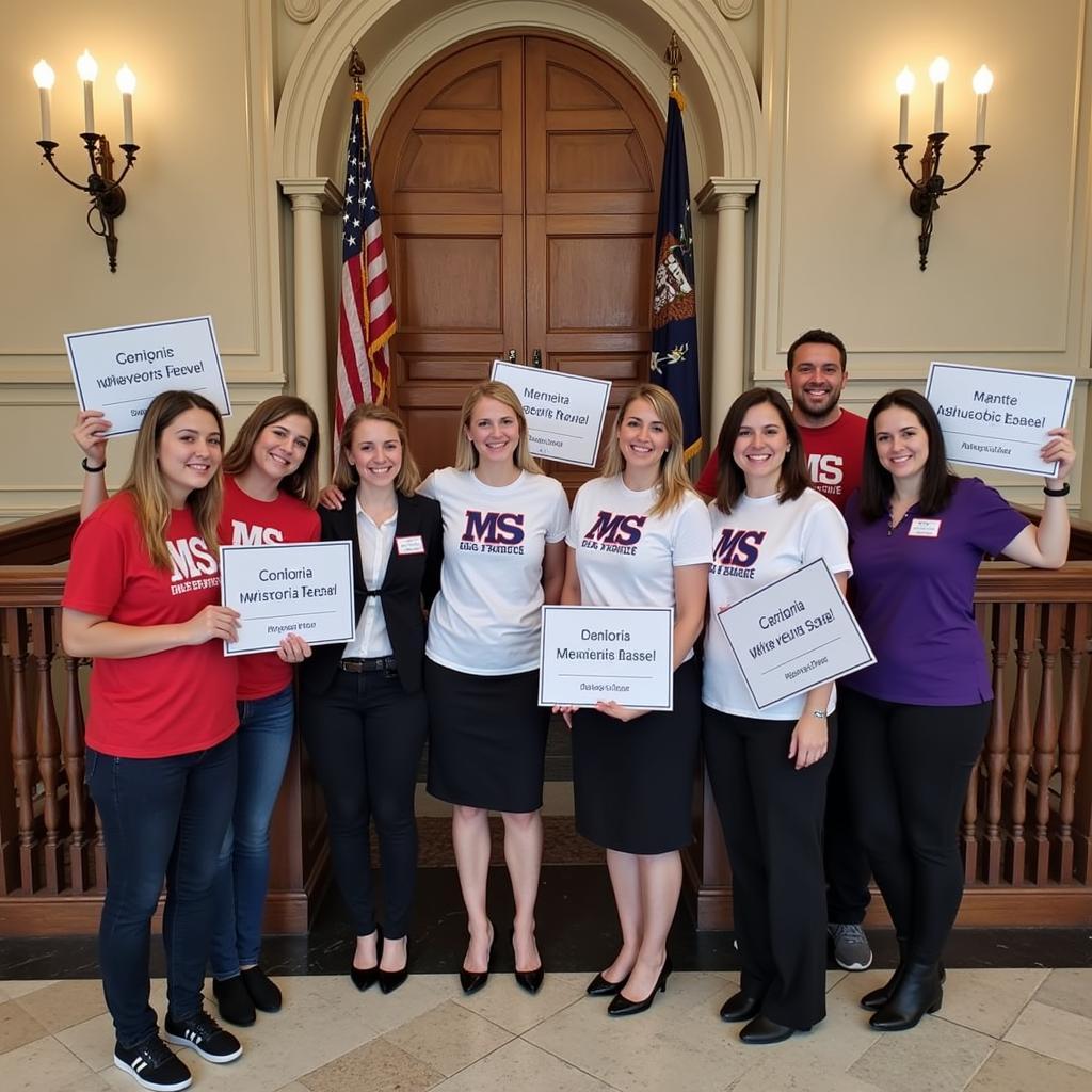 MS Society St. Louis Advocacy Day at the State Capitol