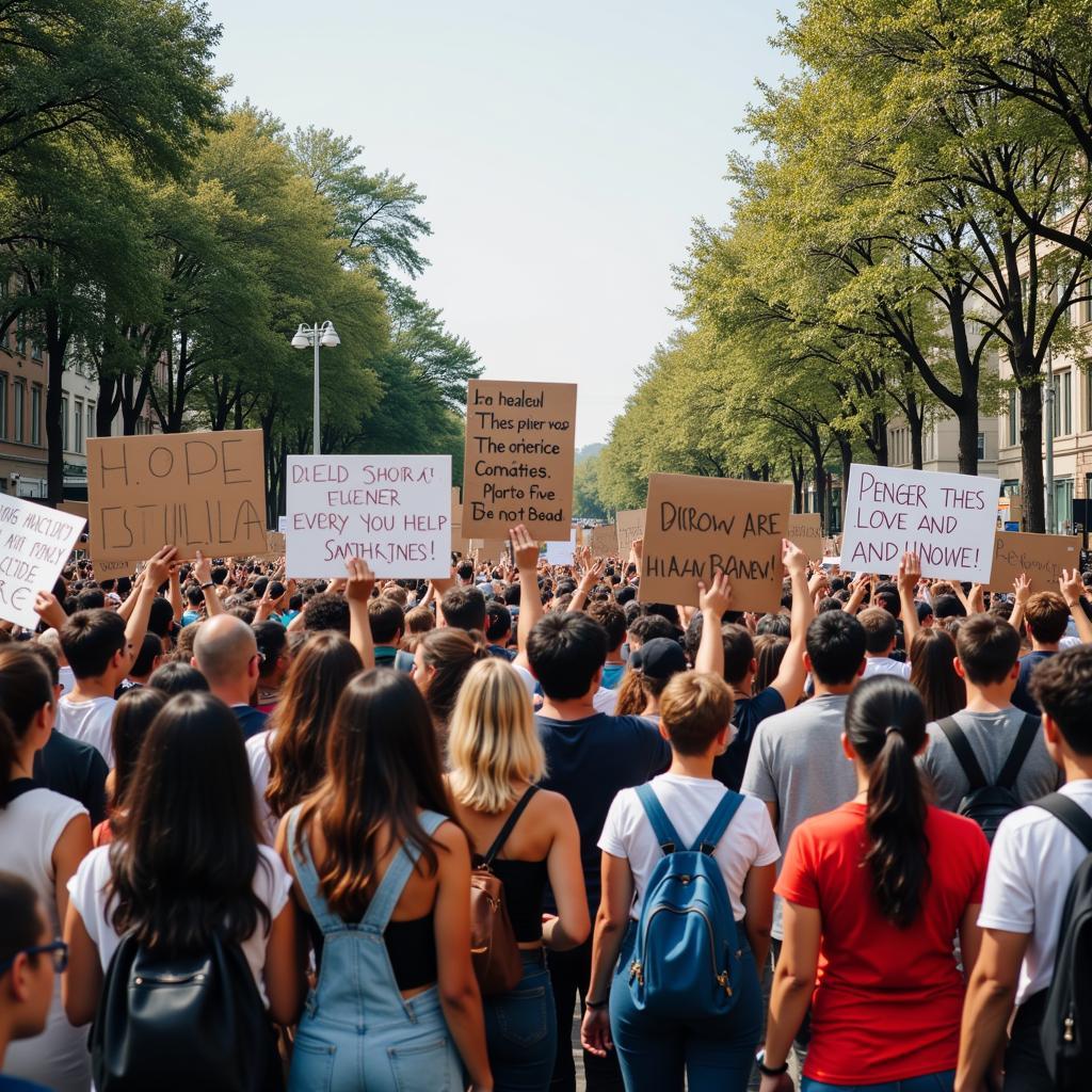 Peaceful Protest March