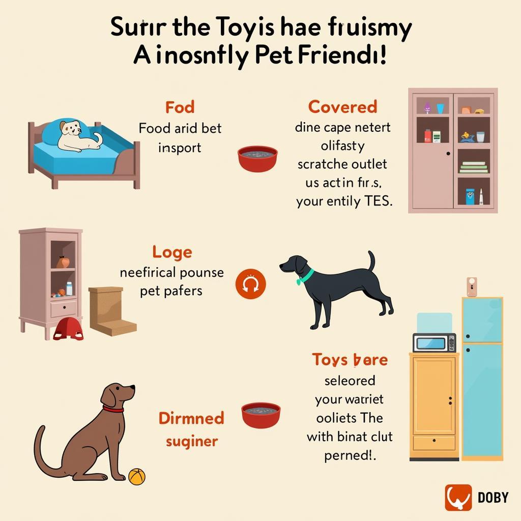 Preparing your home for a new pet: Essential supplies and safety measures.