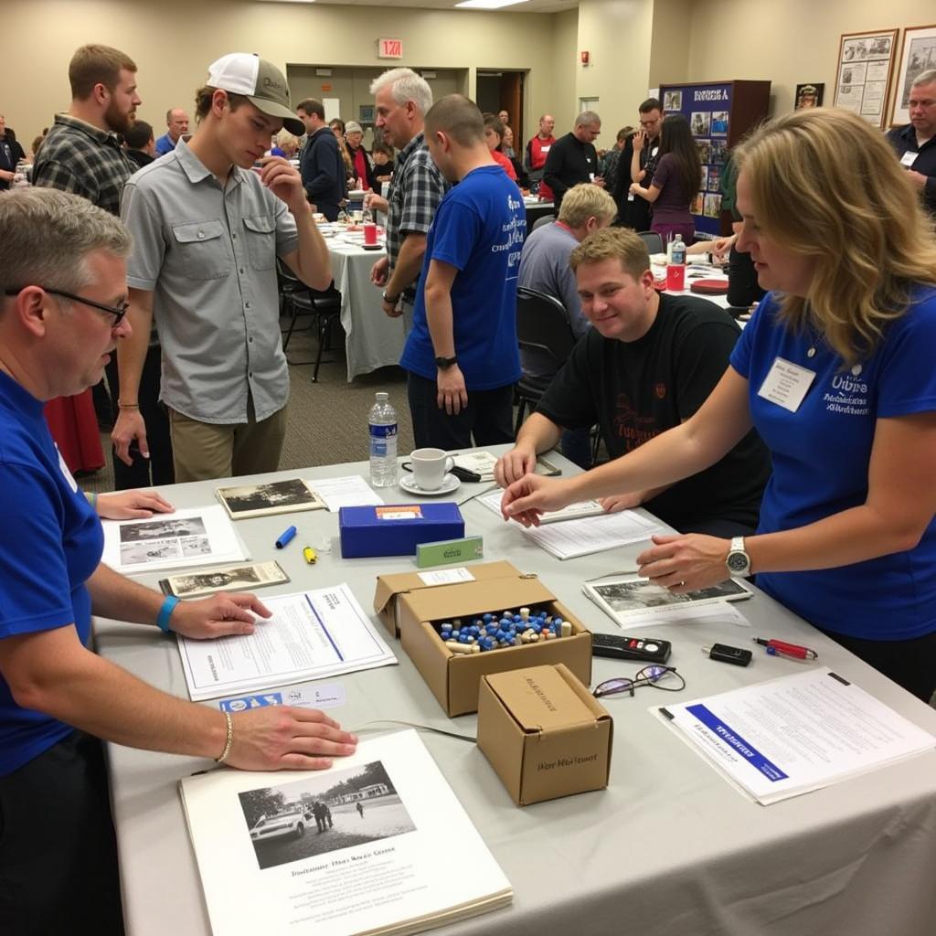 Quincy Historical Society Volunteers and Community Members