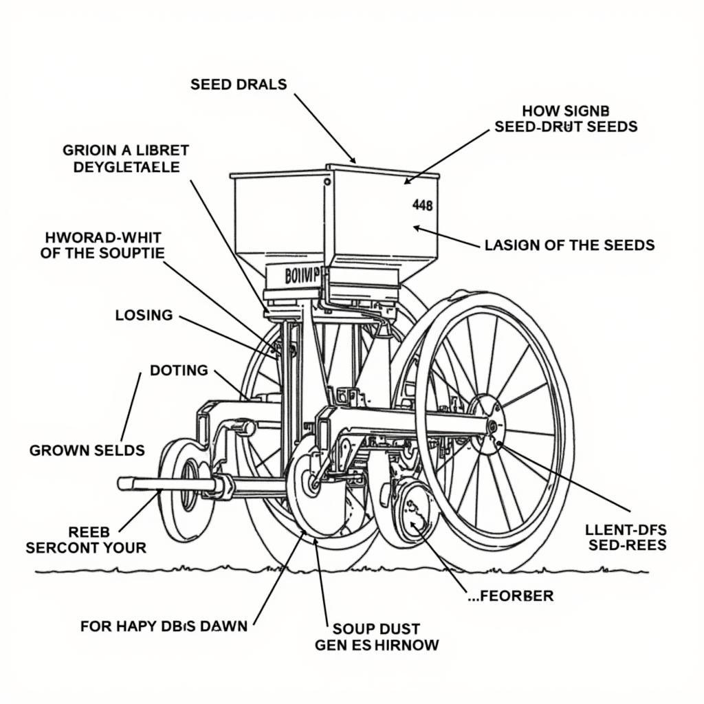 Seed Drill Mechanism Diagram