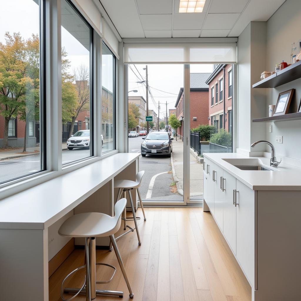 Modern dental office located in the historic Society Hill district of Philadelphia