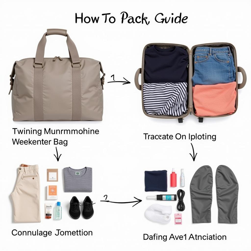 Packing a Sole Society Weekender Bag for Travel