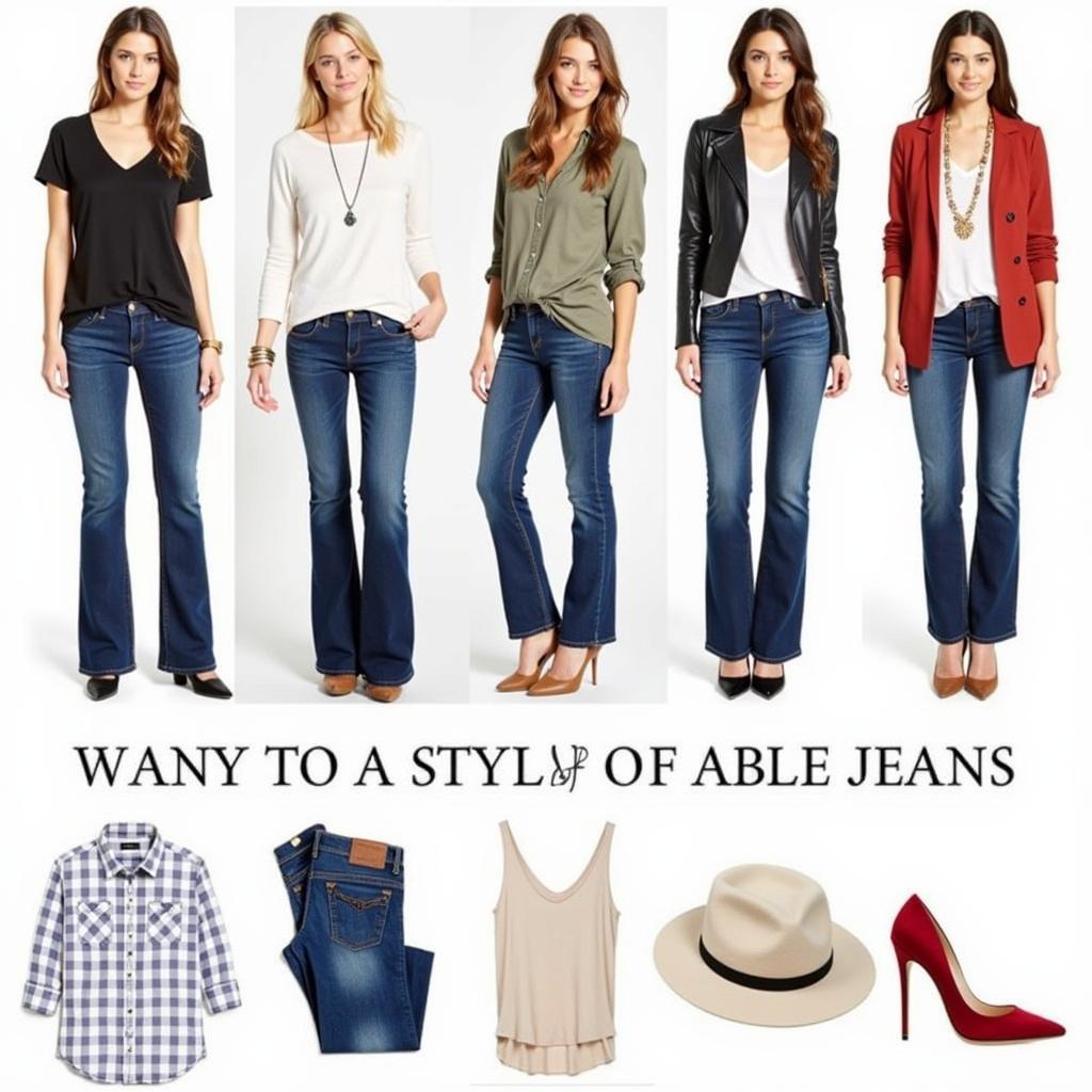 Styling Articles of Society Flare Jeans