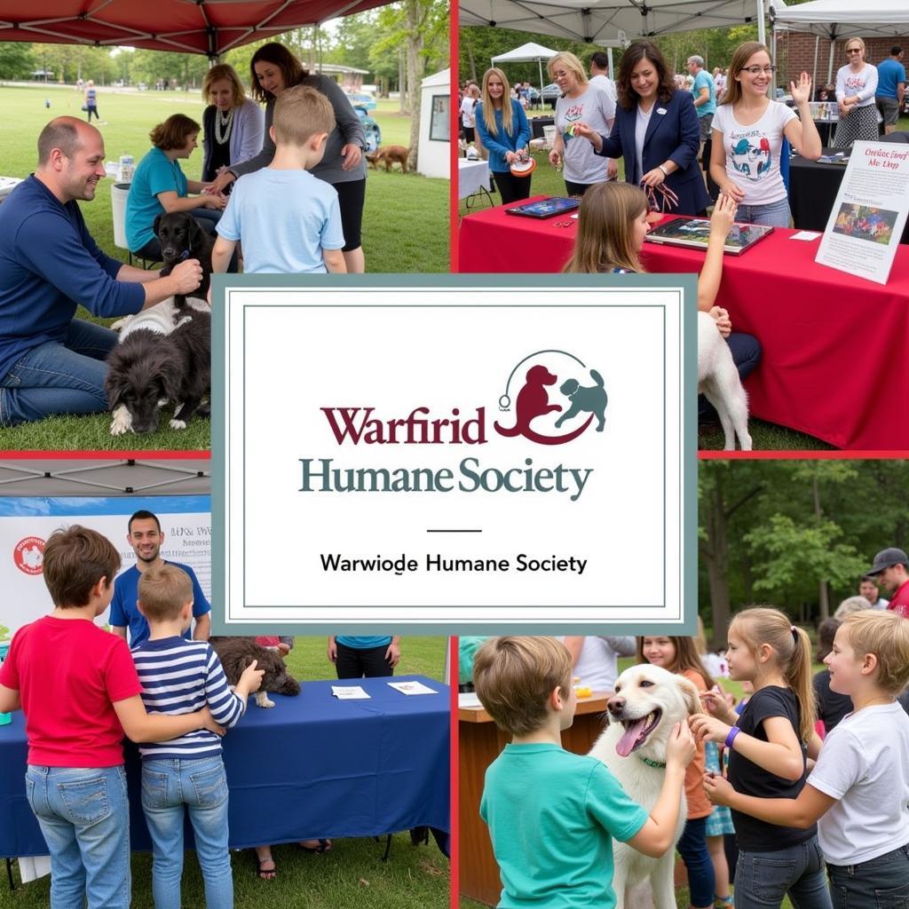 The Warwick Humane Society has a positive impact on the community through its outreach programs.