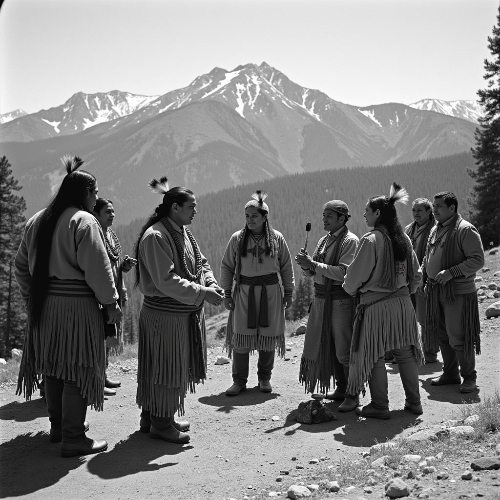 Washoe Tribe Traditional Gathering at Donner Summit