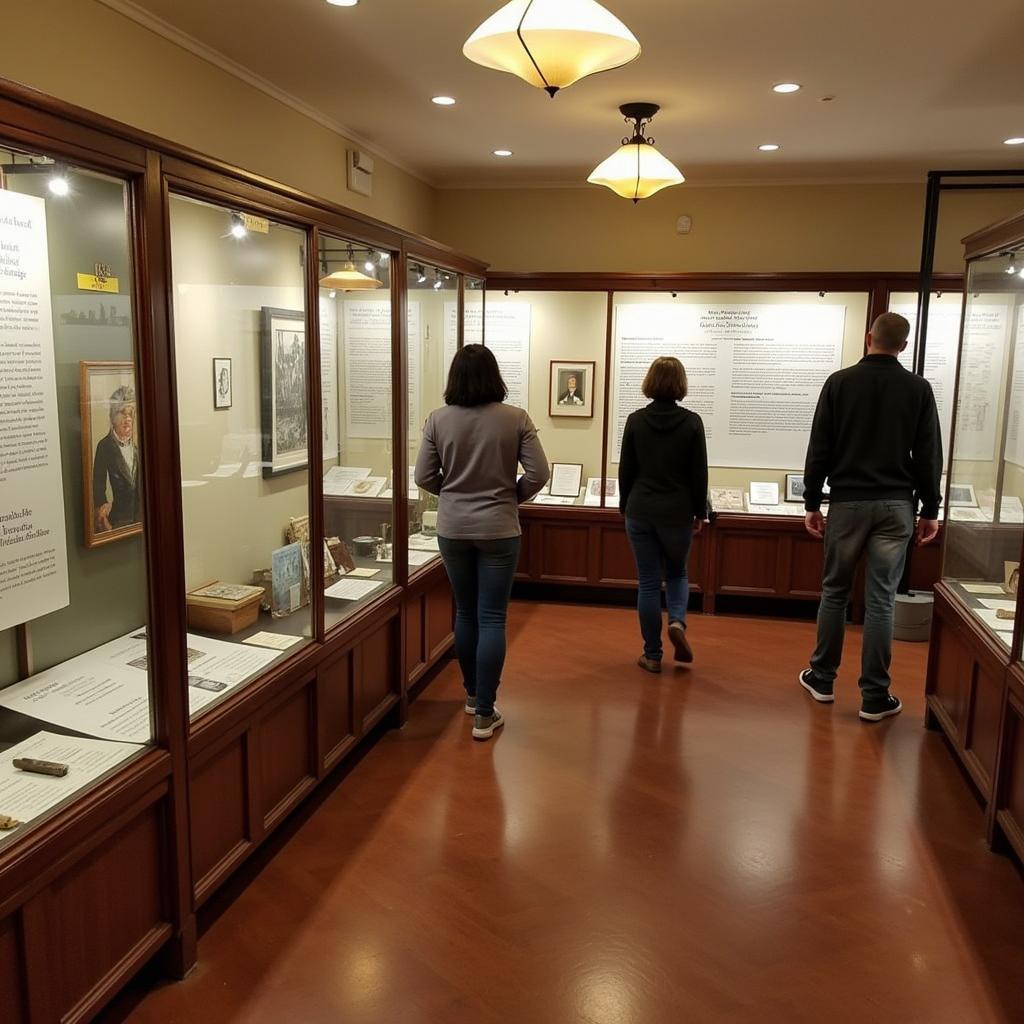 Wilton Historical Society Interior Exhibit