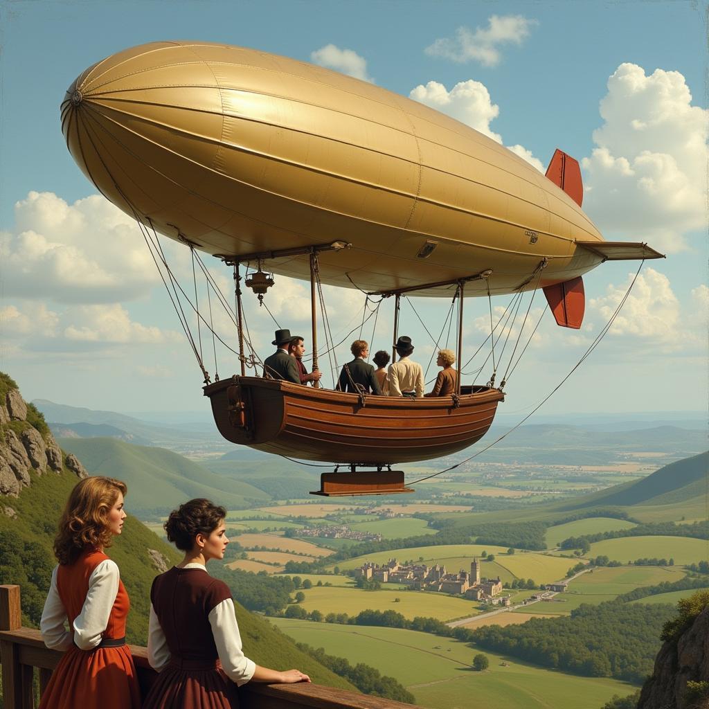 Wisteria Society Dirigible Adventure