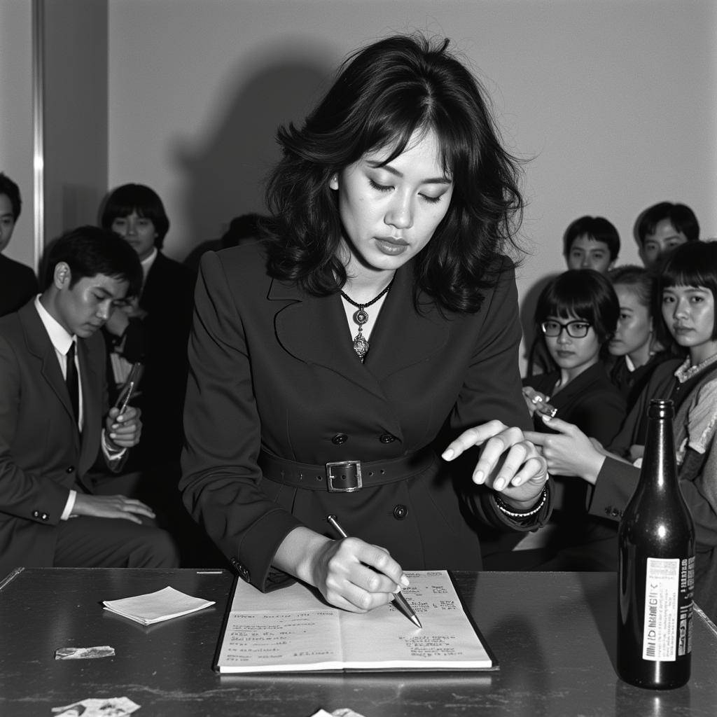 Yoko Ono Fluxus Performance