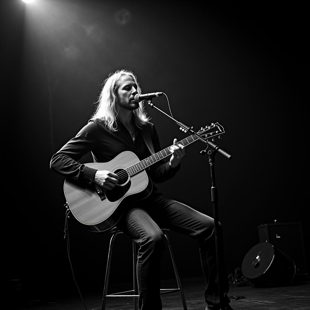 Zakk Wylde performing My Dying Time acoustically