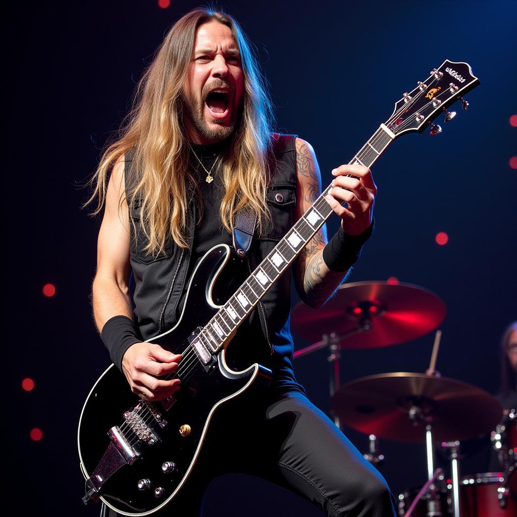 Zakk Wylde Performing Songs from Mafia