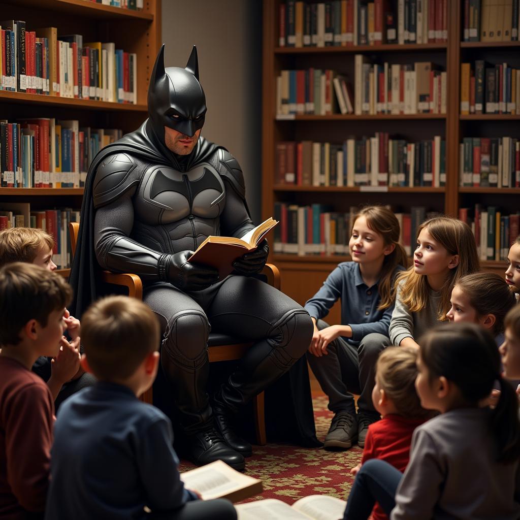 Batman Inspiring Youth