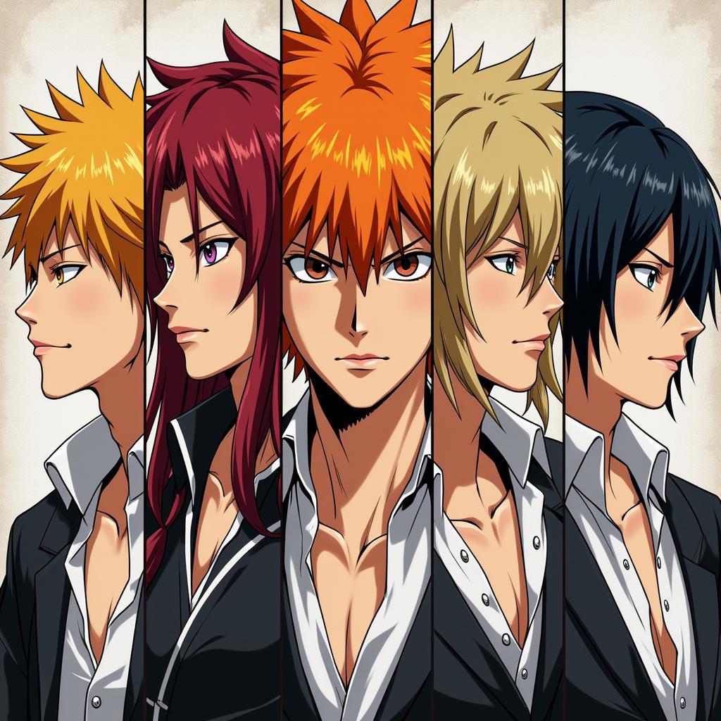 Diverse Leadership Styles of Bleach Captains