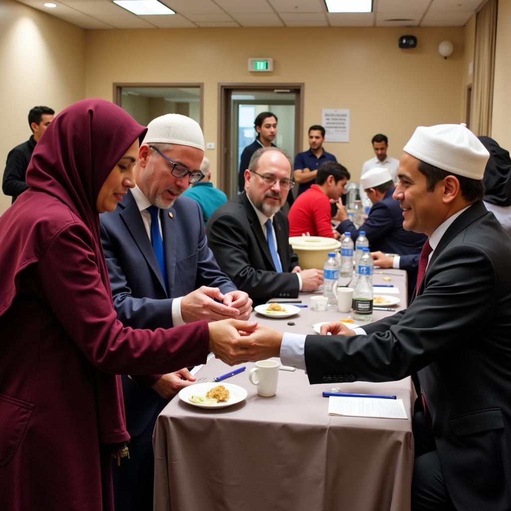 Interfaith Dialogue Event at the Borough Islamic Society