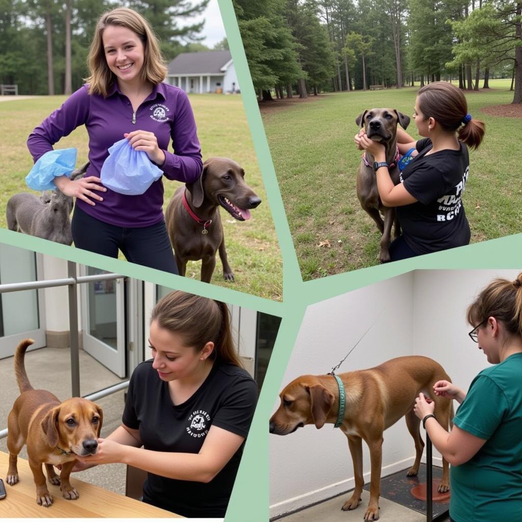 Volunteers at Cherokee GA Humane Society