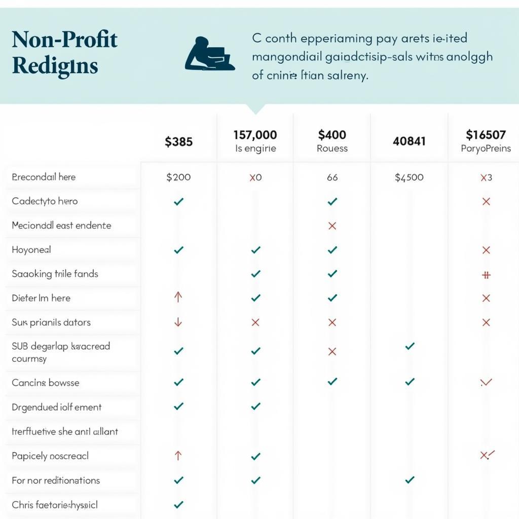 Comparing Non-Profit Salaries