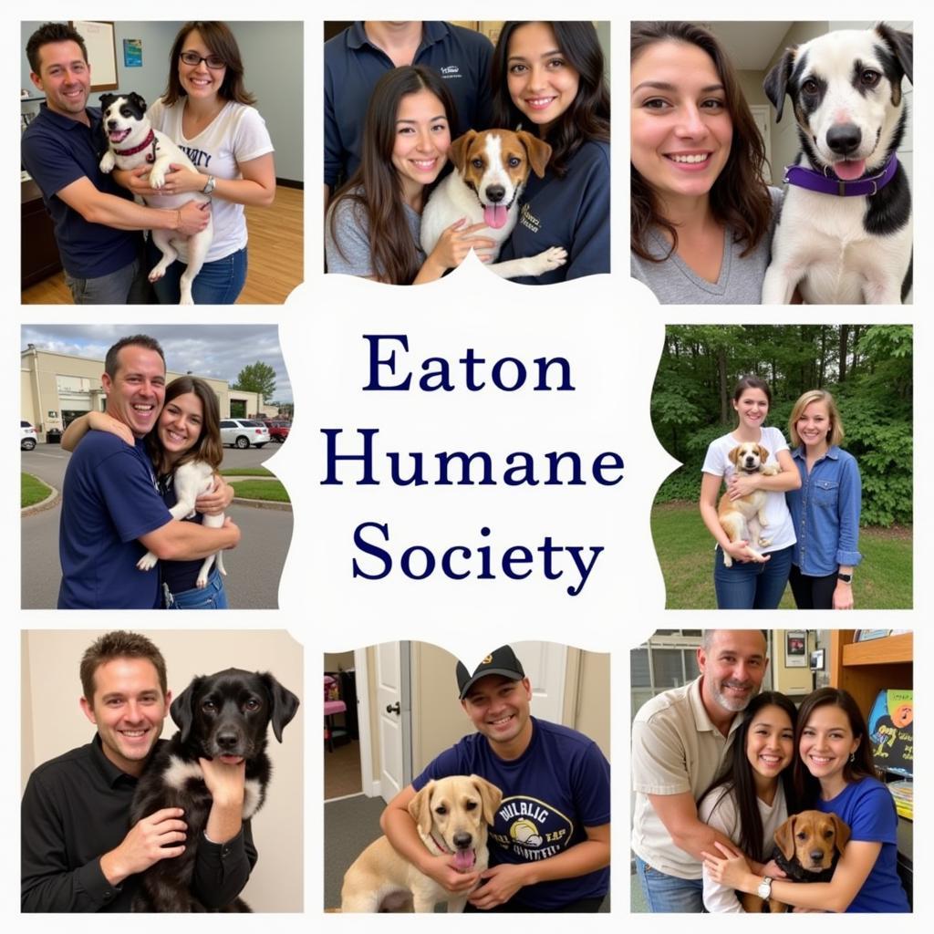 Successful adoptions at the Eaton Humane Society bring joy