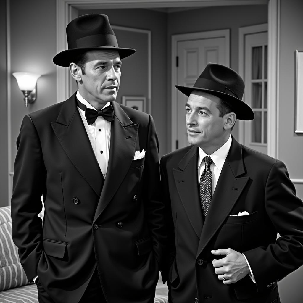 Frank Sinatra and Bing Crosby in High Society