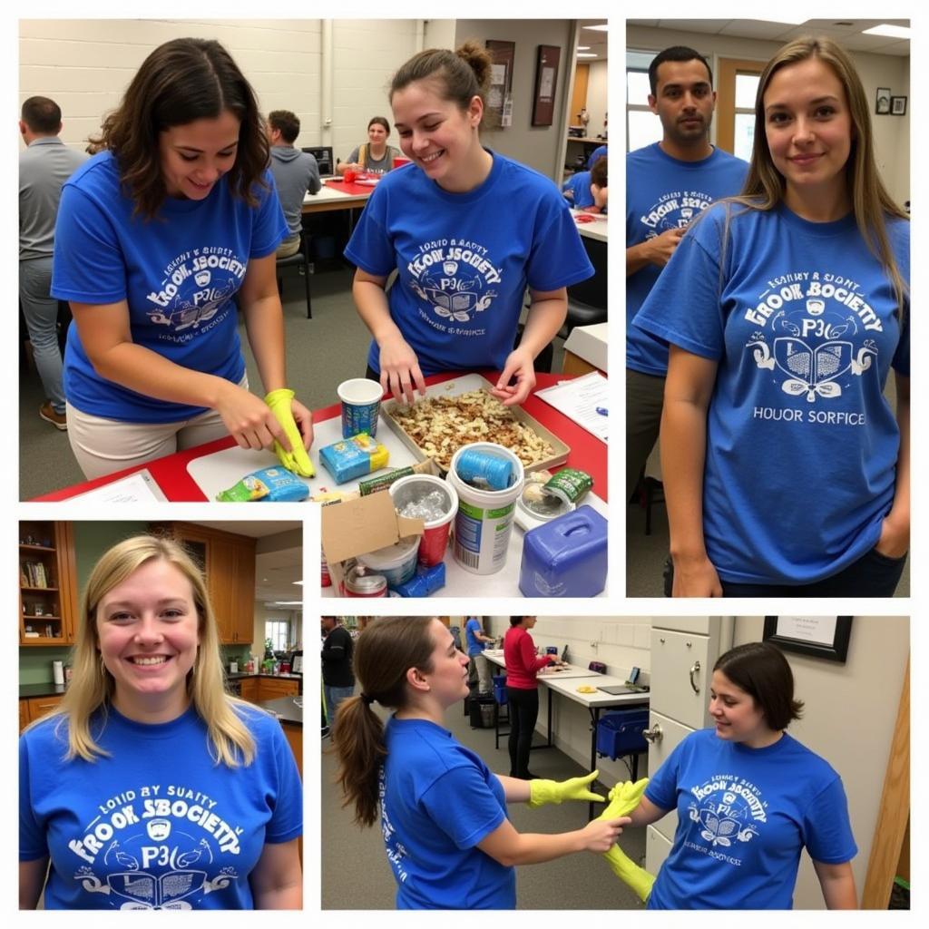 Honor Society T-shirts Making a Community Impact