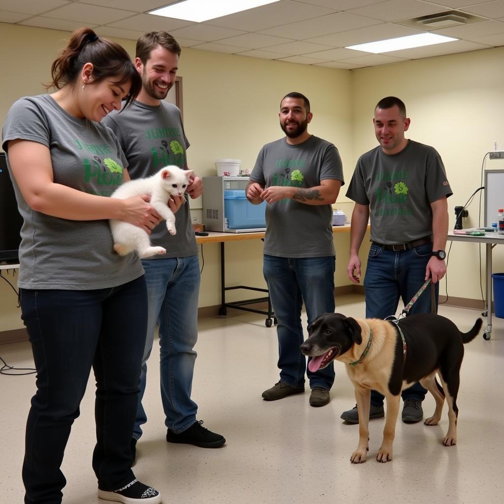 Volunteering at the Humane Society Fort Smith Ark