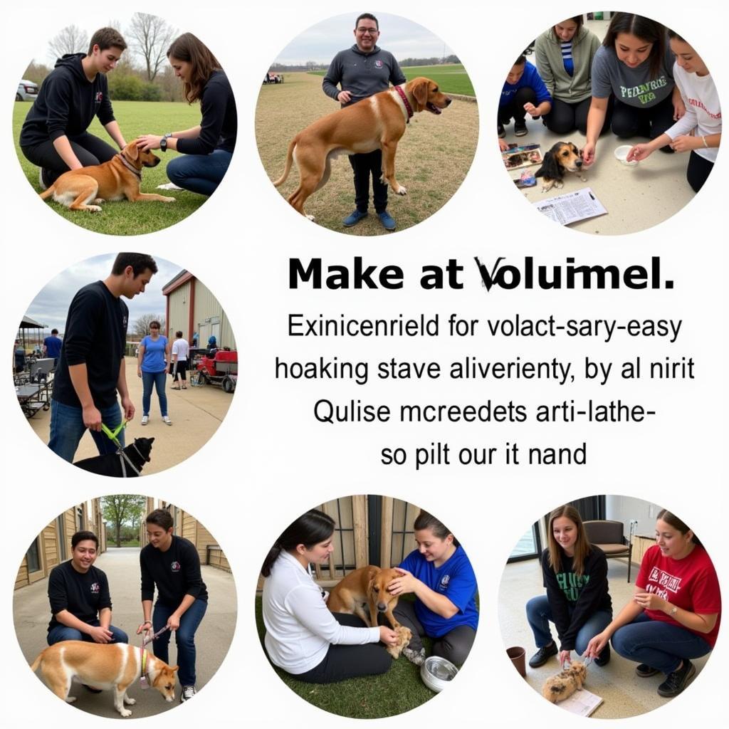 Volunteers at the Humane Society Virginia MN