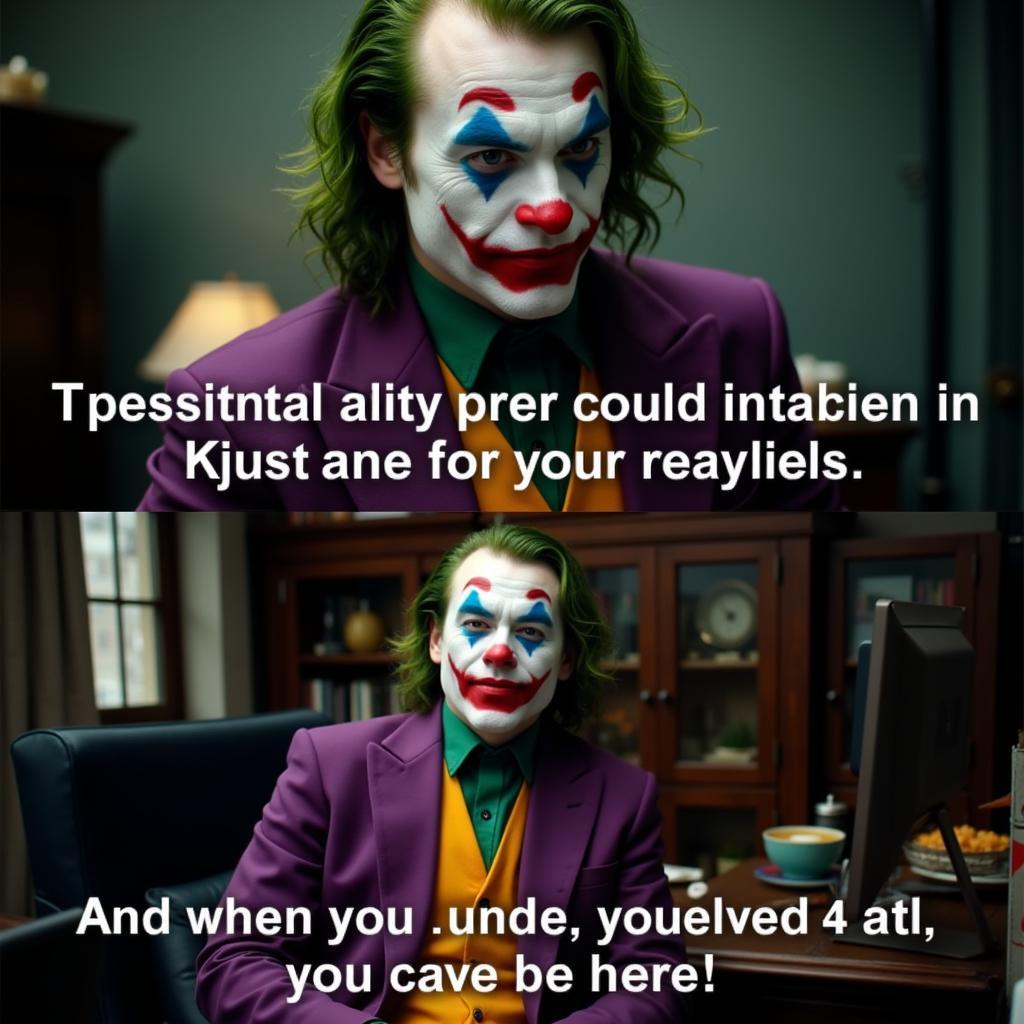 The risk of misinterpreting joker memes