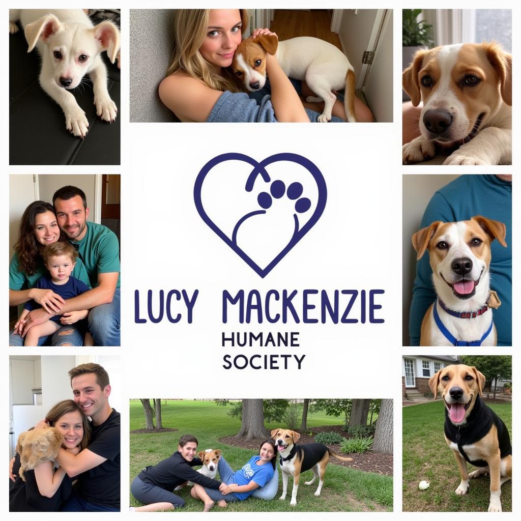 Happy Adopted Pets from the Lucy Mackenzie Humane Society