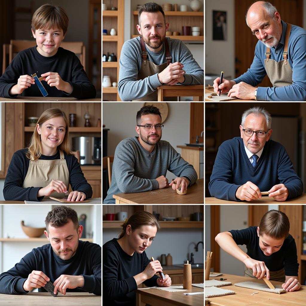 Modern Bavarian Stocking Makers