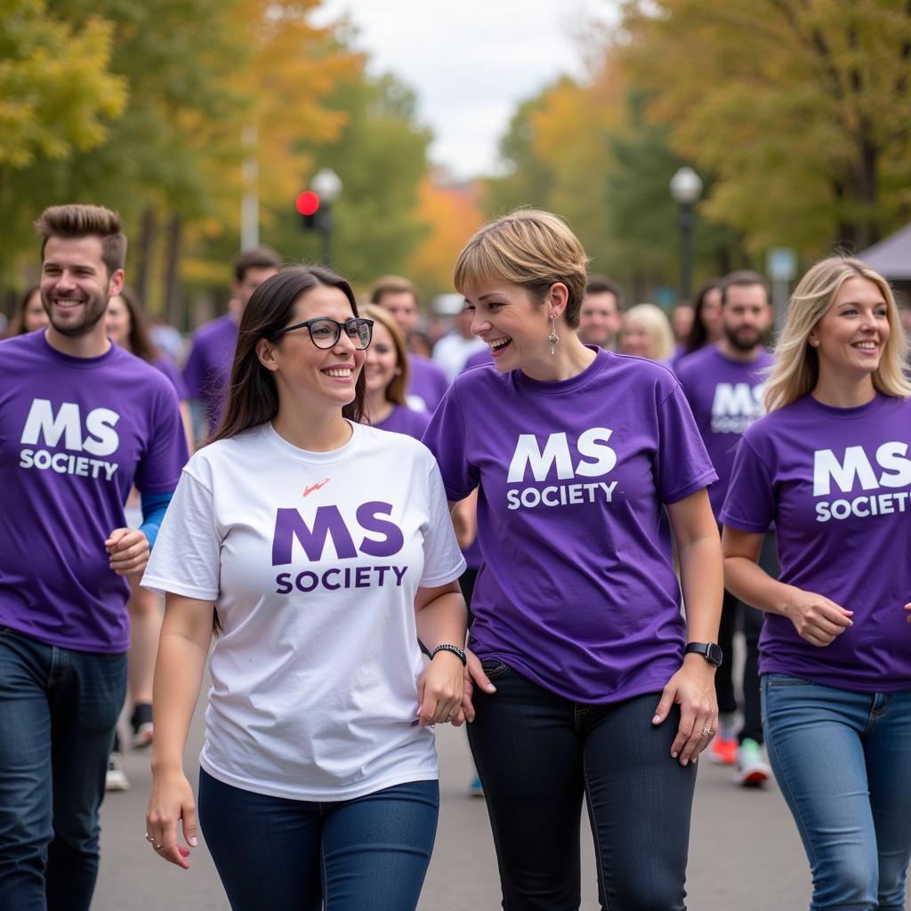 MS Society Minneapolis Volunteers in Action