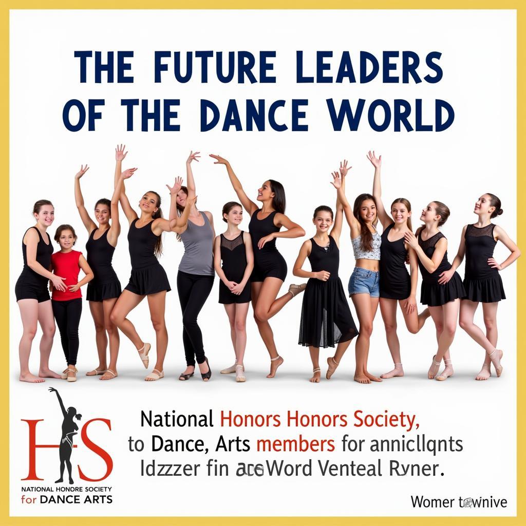 National Honors Society for Dance Arts Future Leaders