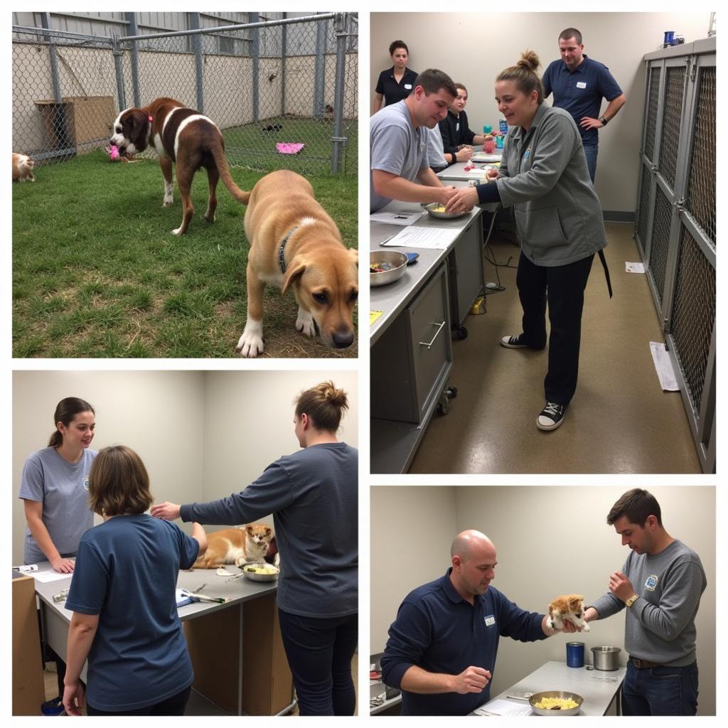 Volunteers at Paragould Humane Society