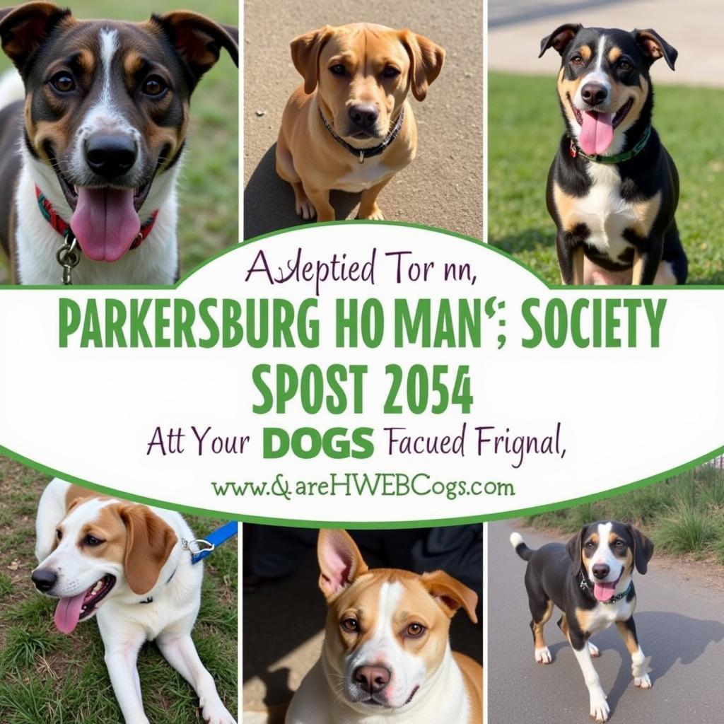 Dogs Waiting for Adoption at Parkersburg Humane Society