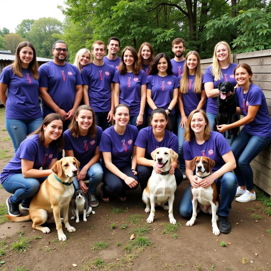 Paws Paris Animal Welfare Society Volunteer Team