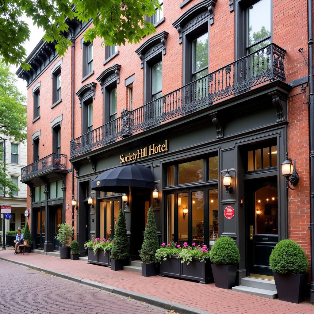 Society Hill Hotel Bar Philadelphia Exterior