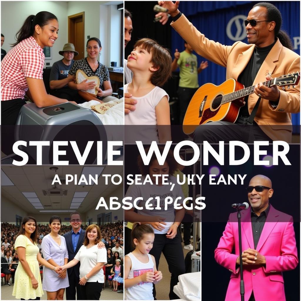 Stevie Wonder's Humanitarian Work